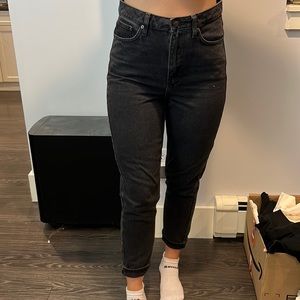 Black Mom jeans from topshop